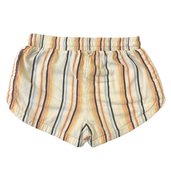 Billabong XS Striped Drawstring Shorts Pastel Multi-Color Casual Comfy - Picture 10 of 11